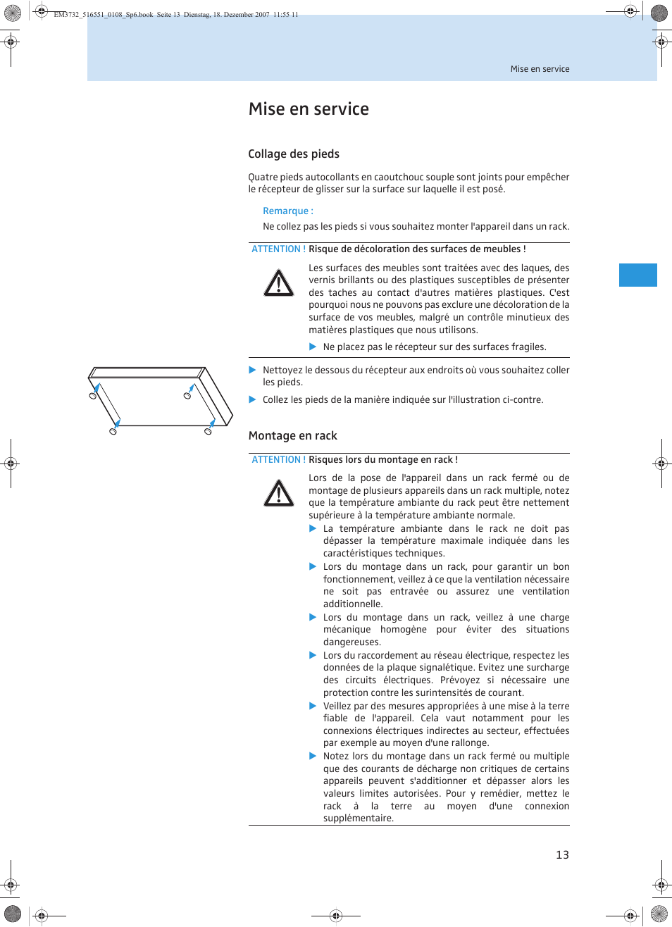 Mise en service | Sennheiser EM 3732 User Manual | Page 105 / 269