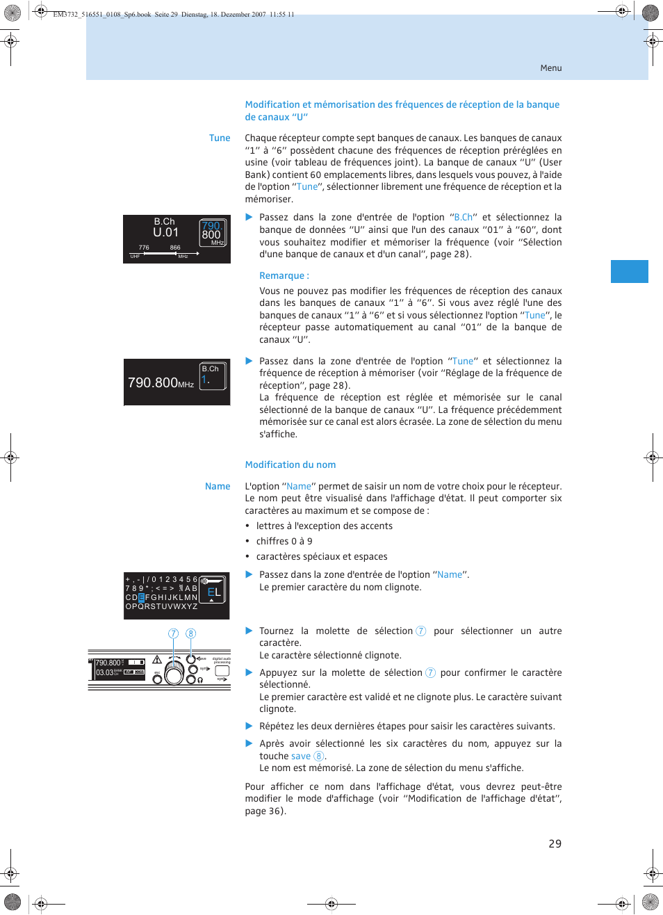 U.01 | Sennheiser EM 3732 User Manual | Page 121 / 269