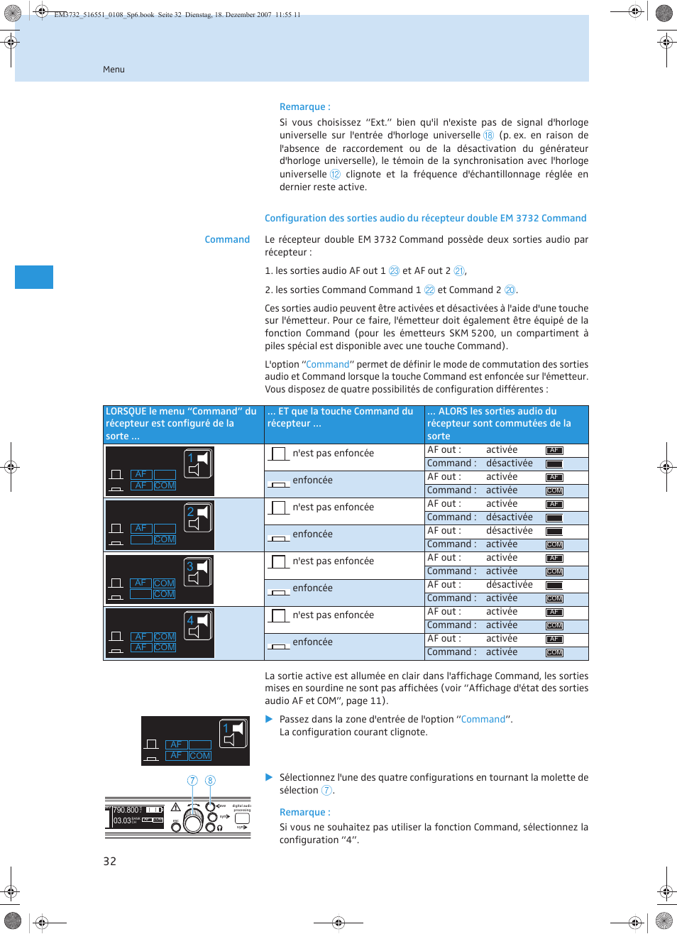 Sennheiser EM 3732 User Manual | Page 124 / 269