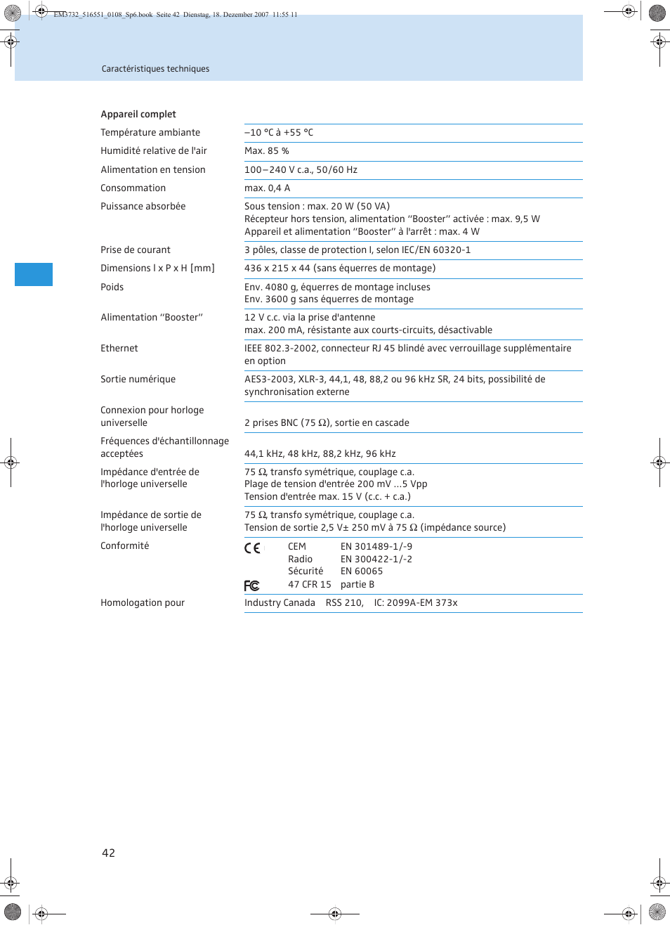 Sennheiser EM 3732 User Manual | Page 134 / 269