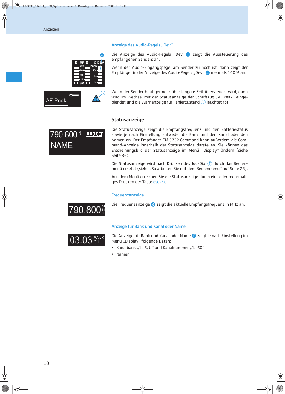 800 name | Sennheiser EM 3732 User Manual | Page 14 / 269