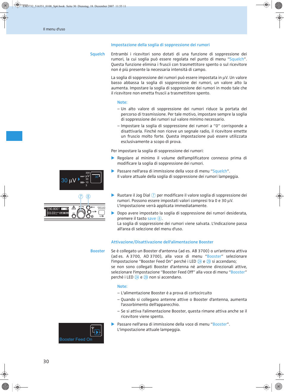 30 μv | Sennheiser EM 3732 User Manual | Page 166 / 269