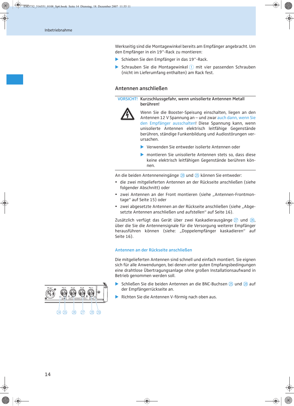 Sennheiser EM 3732 User Manual | Page 18 / 269