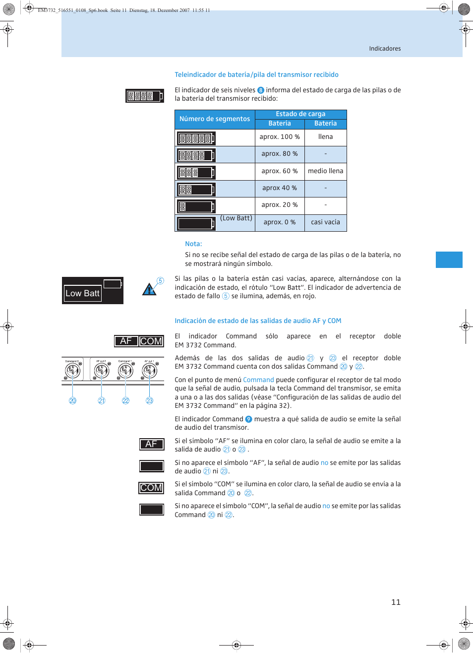 Com af af com | Sennheiser EM 3732 User Manual | Page 191 / 269