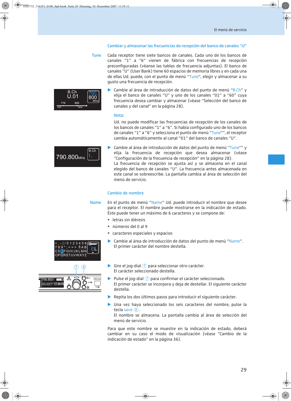 U.01 | Sennheiser EM 3732 User Manual | Page 209 / 269