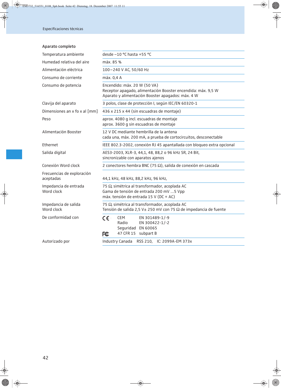 Sennheiser EM 3732 User Manual | Page 222 / 269