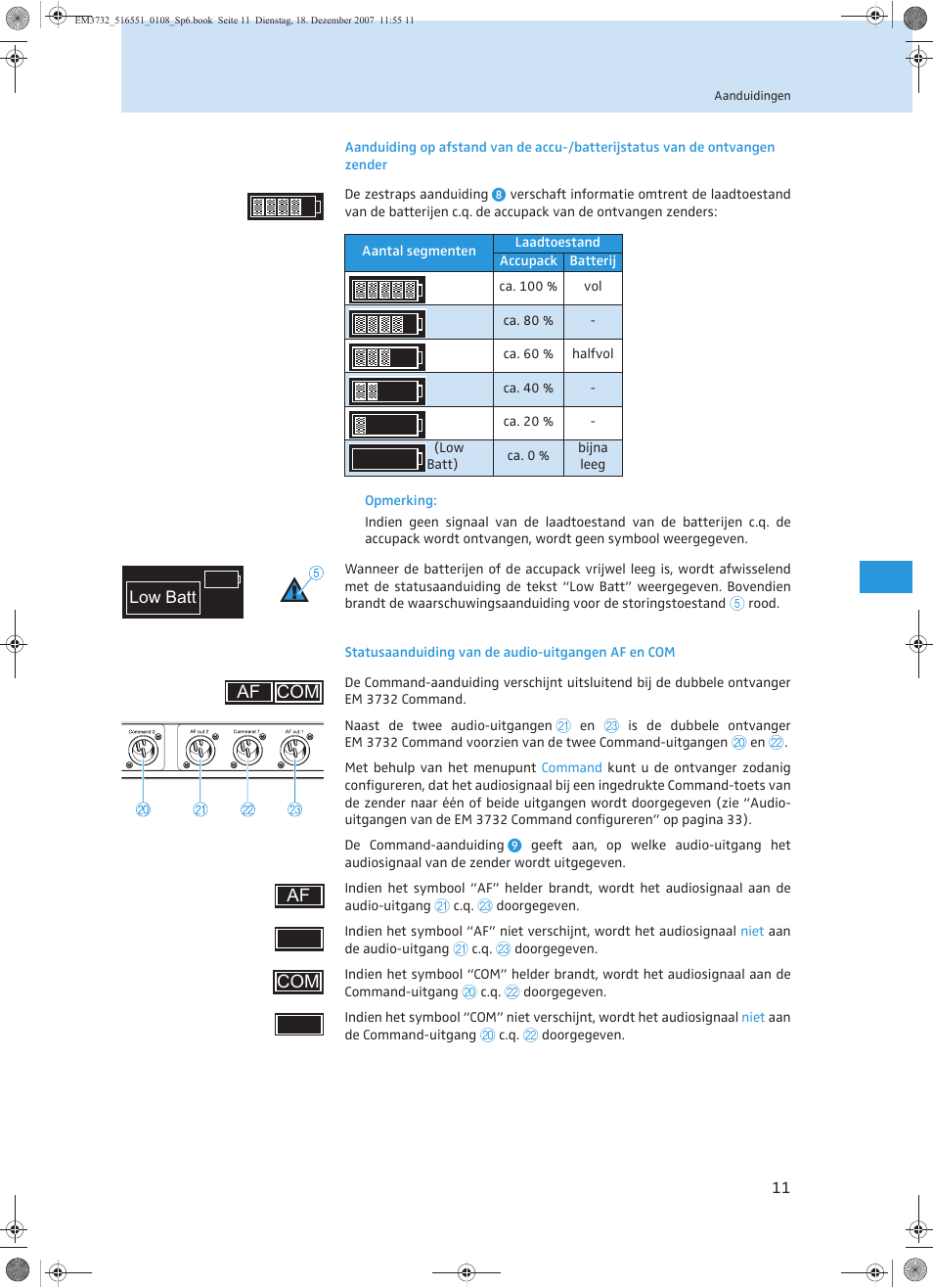 Com af af com | Sennheiser EM 3732 User Manual | Page 235 / 269