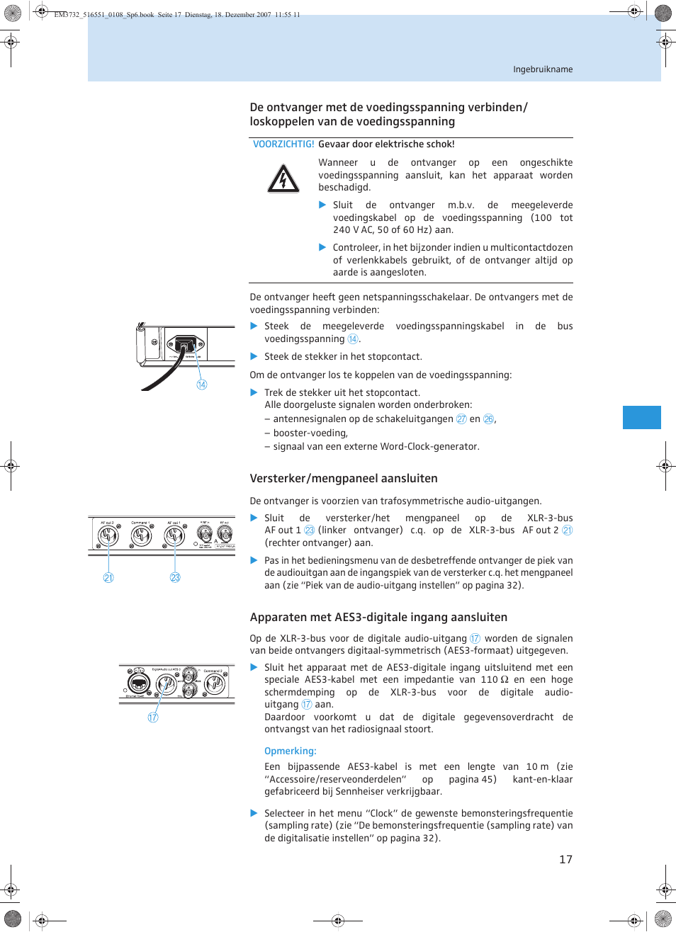 Sennheiser EM 3732 User Manual | Page 241 / 269