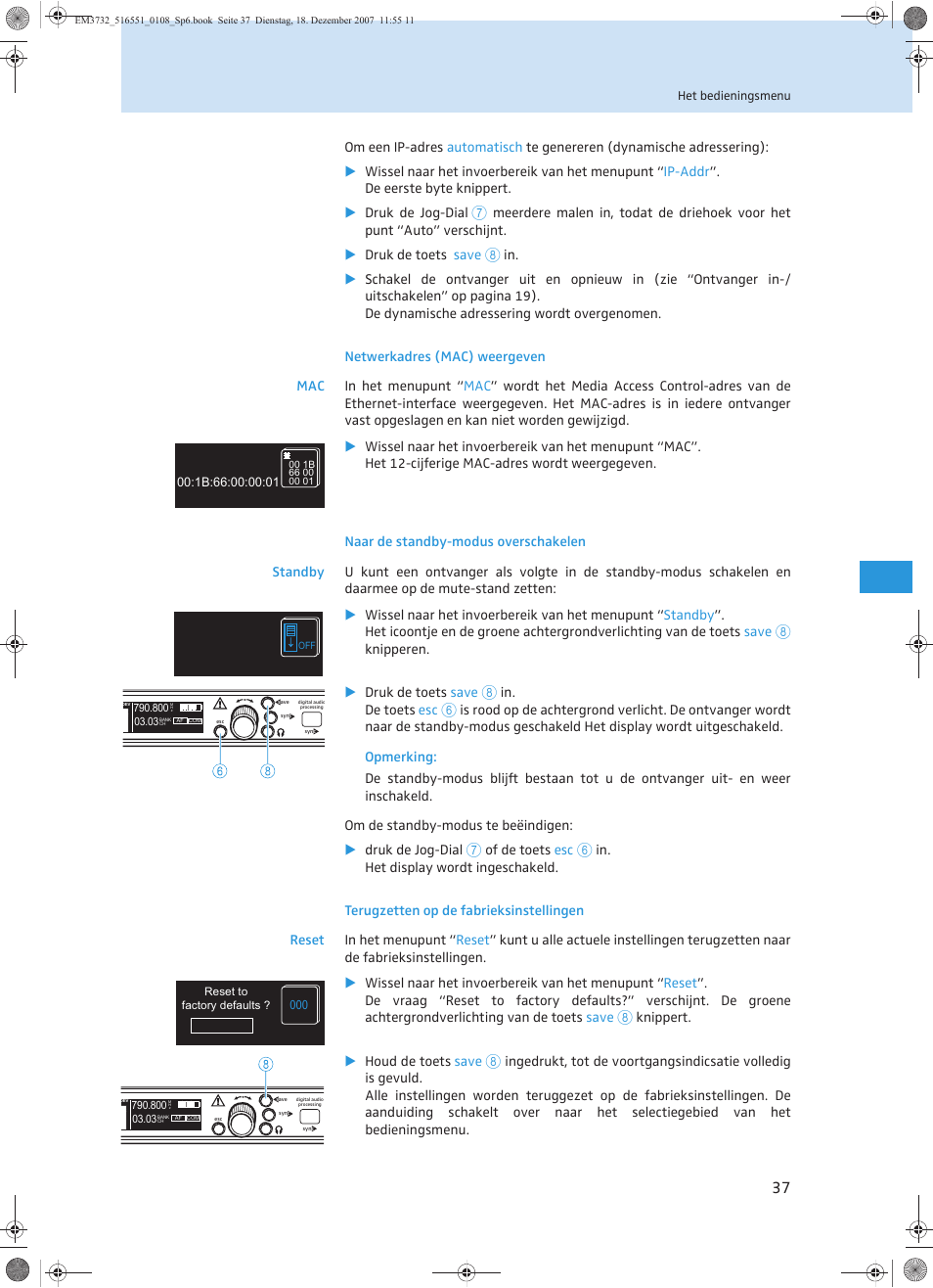 Sennheiser EM 3732 User Manual | Page 261 / 269