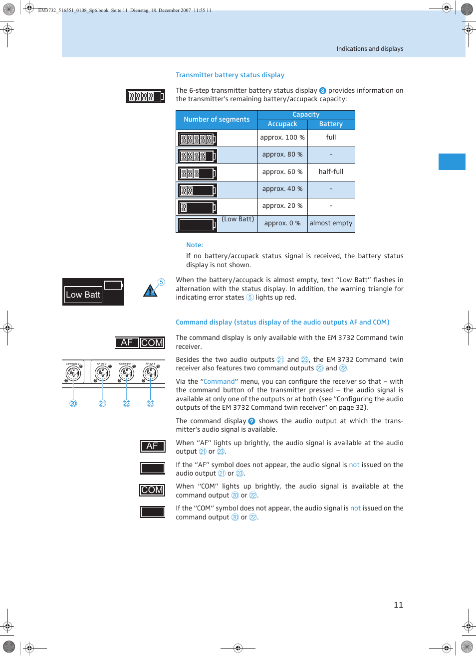 Com af af com | Sennheiser EM 3732 User Manual | Page 59 / 269