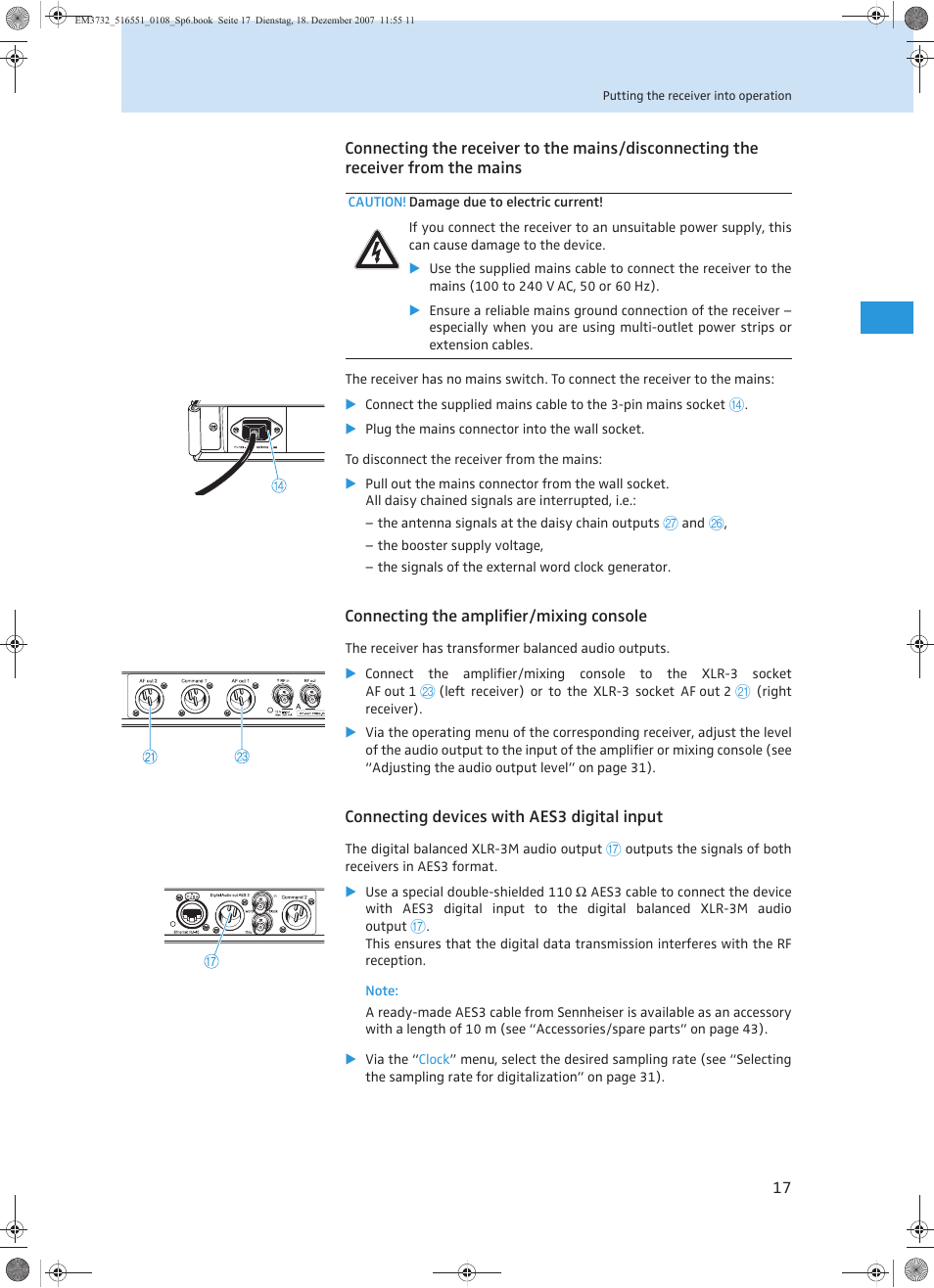 Sennheiser EM 3732 User Manual | Page 65 / 269