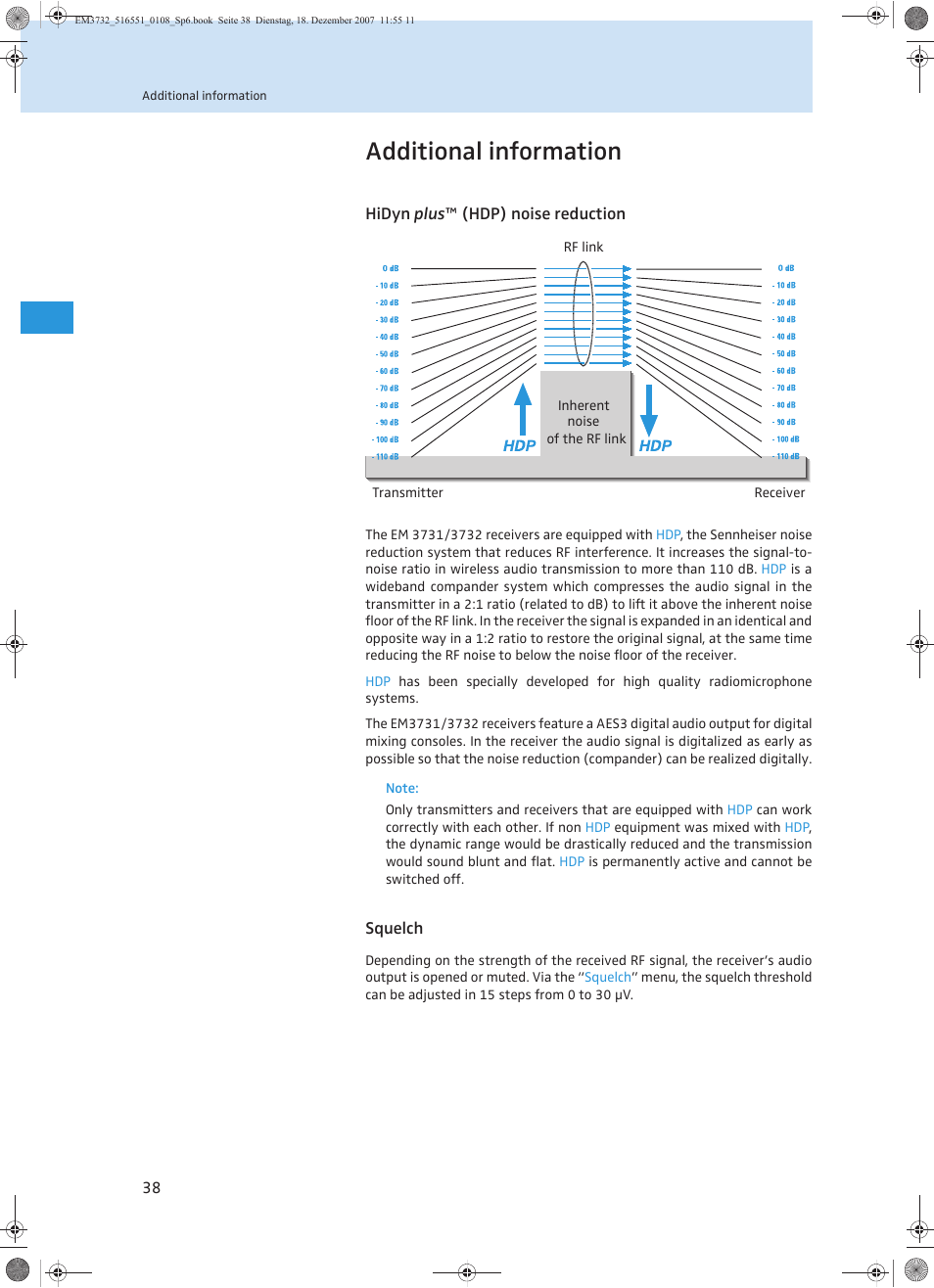 Additional information | Sennheiser EM 3732 User Manual | Page 86 / 269