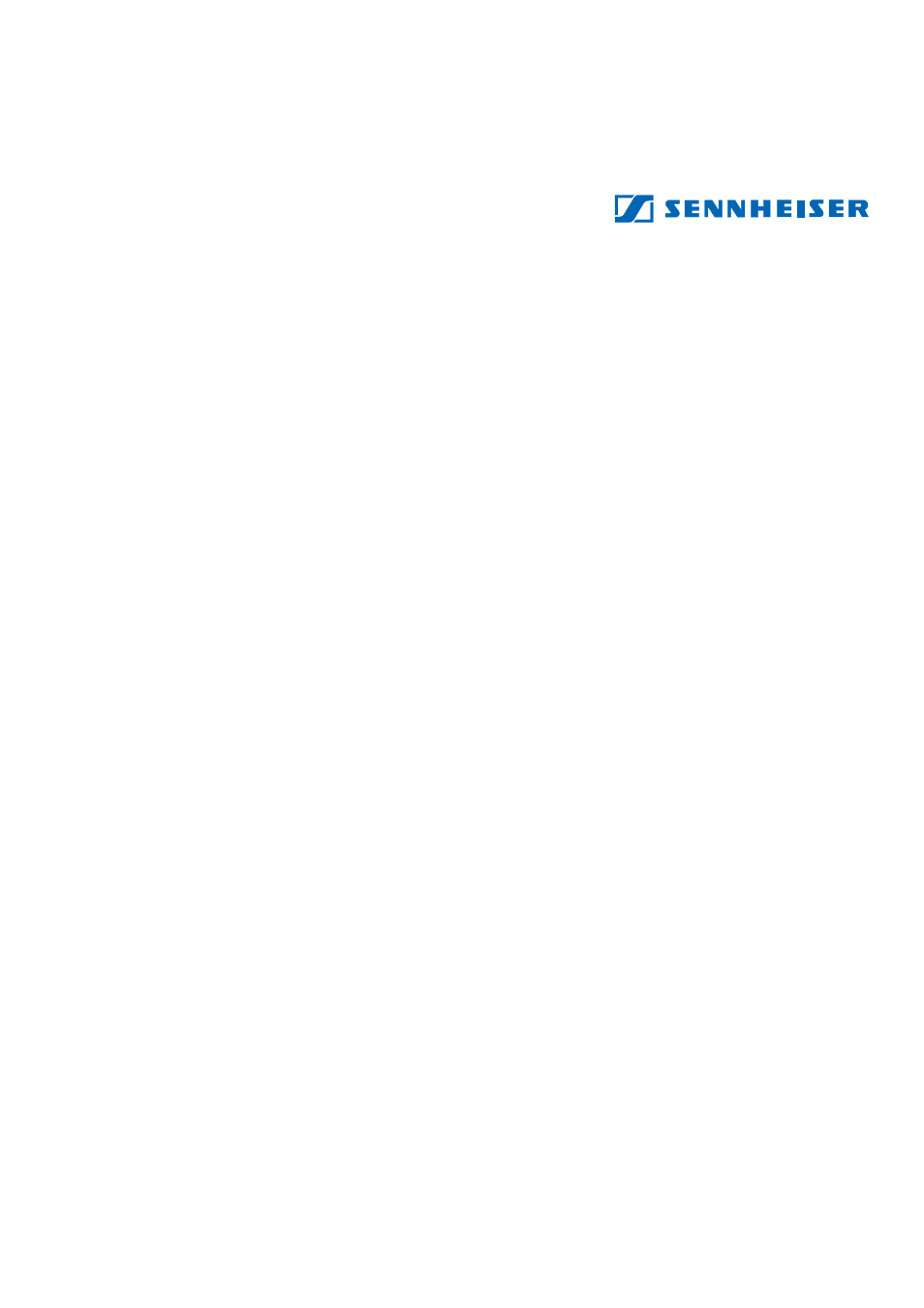 Sennheiser 300 IEM G2 User Manual | 4 pages