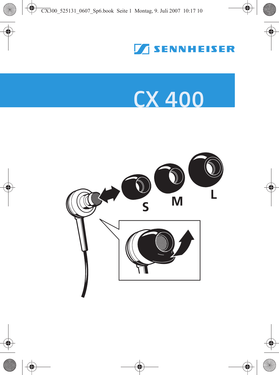 Sennheiser CX 400 User Manual | 3 pages