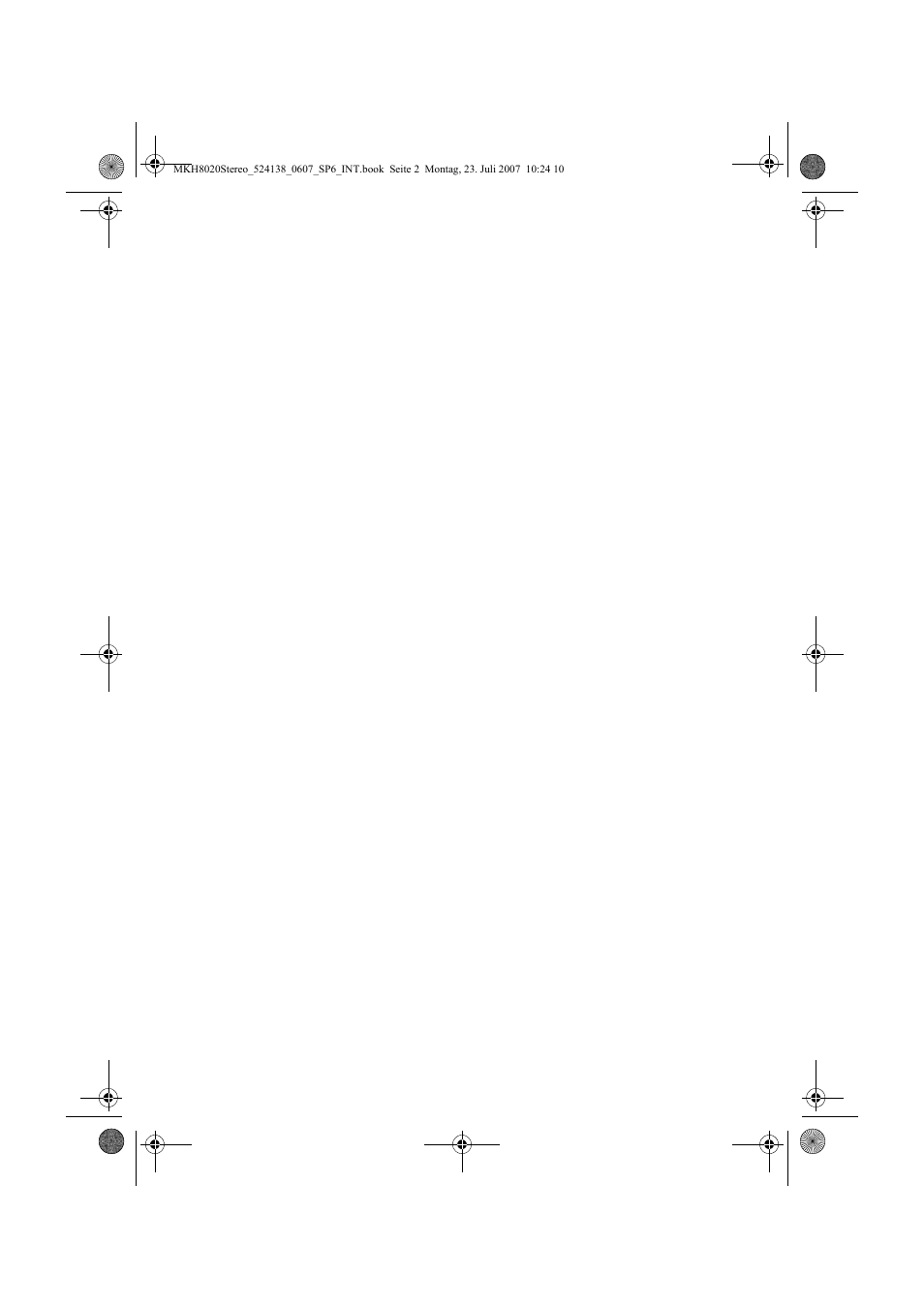 Sennheiser MKH 8020 User Manual | Page 2 / 13