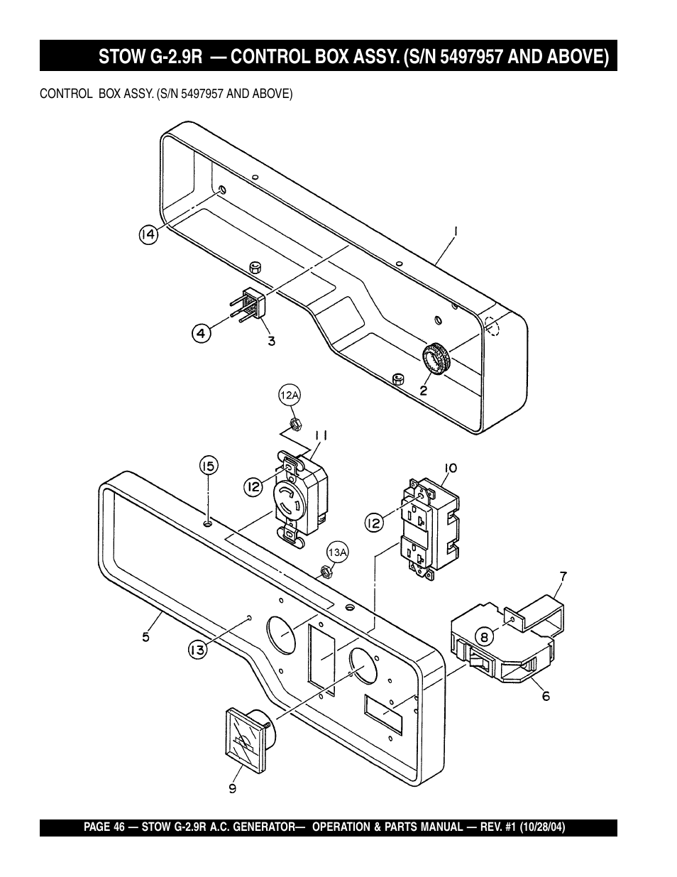 Multiquip G-2.9R User Manual | Page 46 / 72