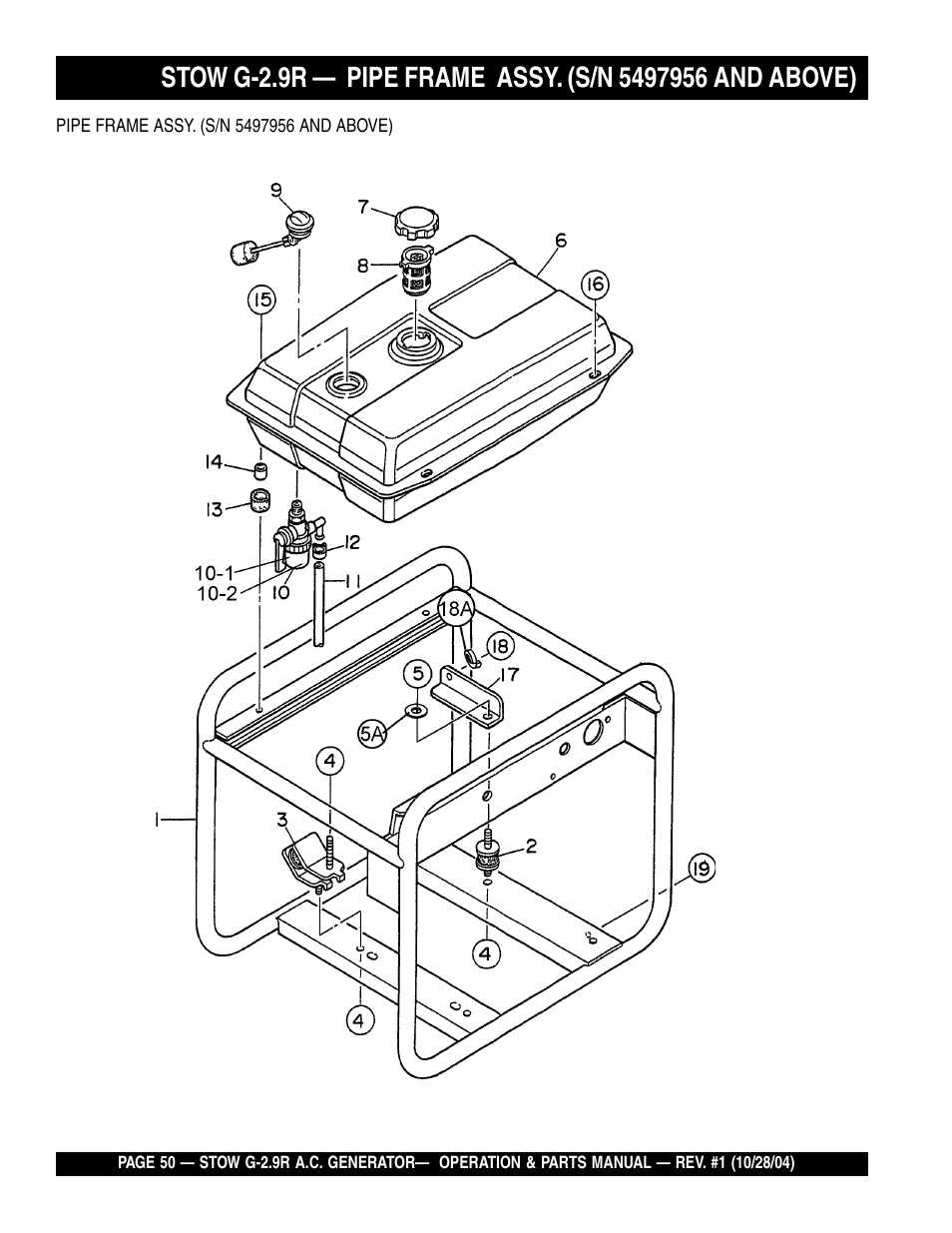 Multiquip G-2.9R User Manual | Page 50 / 72