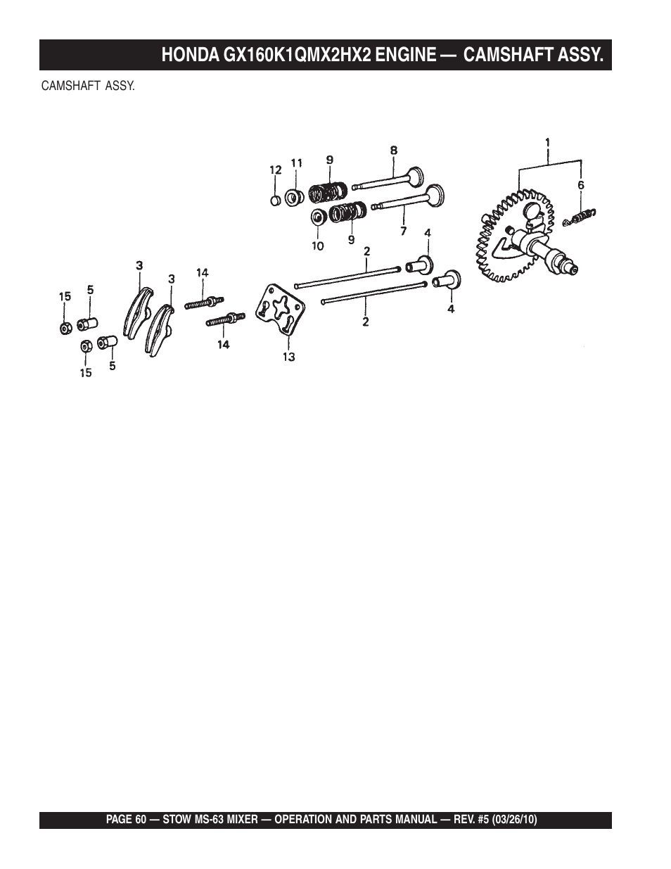 Stow Plaster and Mortar Mixer MS-63 User Manual | Page 60 / 128