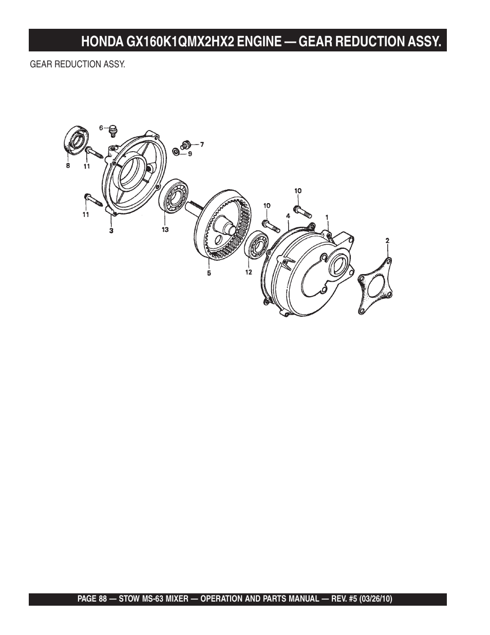 Stow Plaster and Mortar Mixer MS-63 User Manual | Page 88 / 128