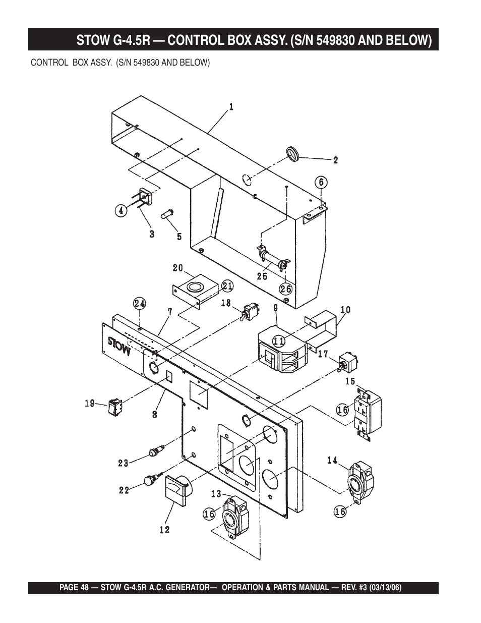 Multiquip G-4.5R User Manual | Page 48 / 76