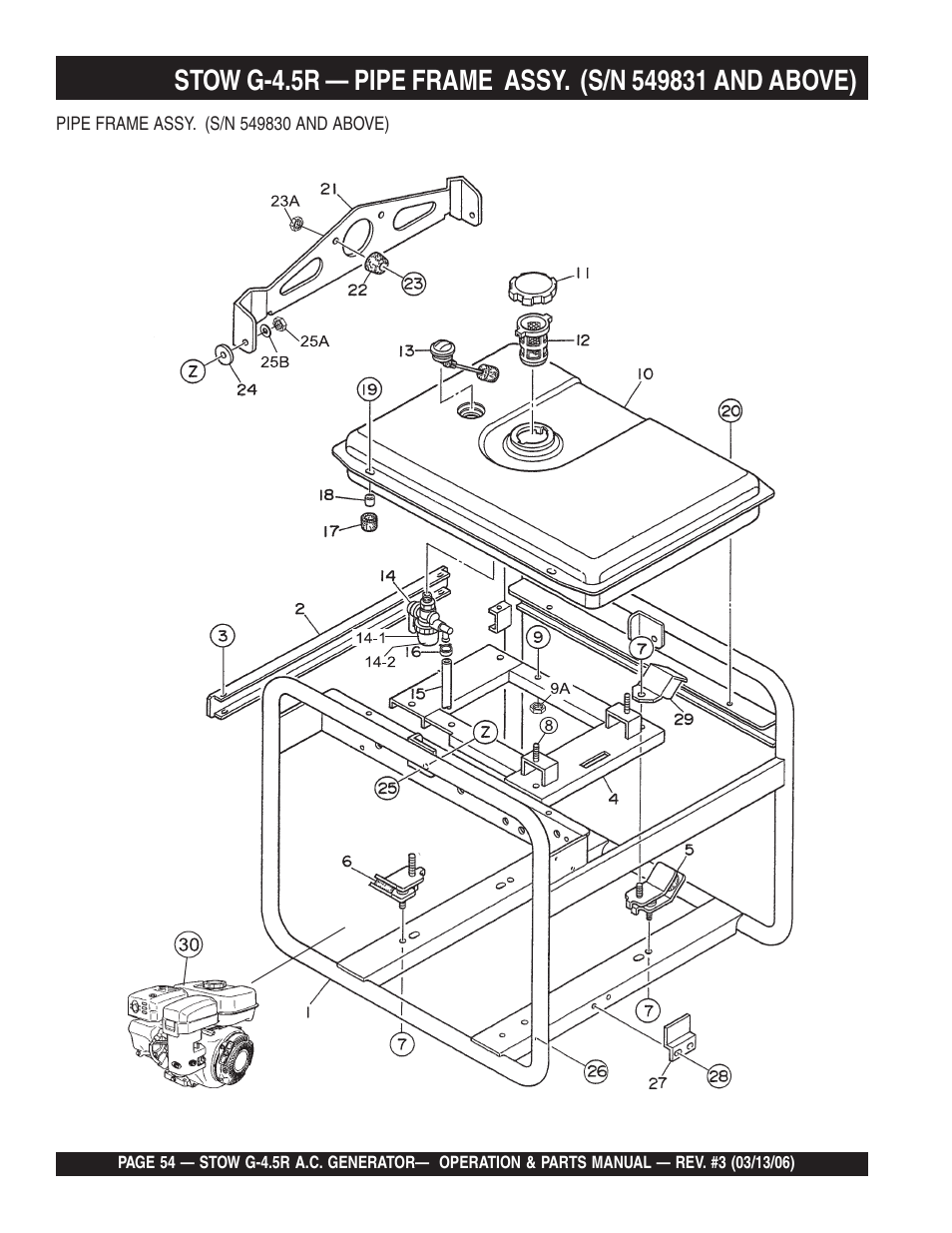 Multiquip G-4.5R User Manual | Page 54 / 76
