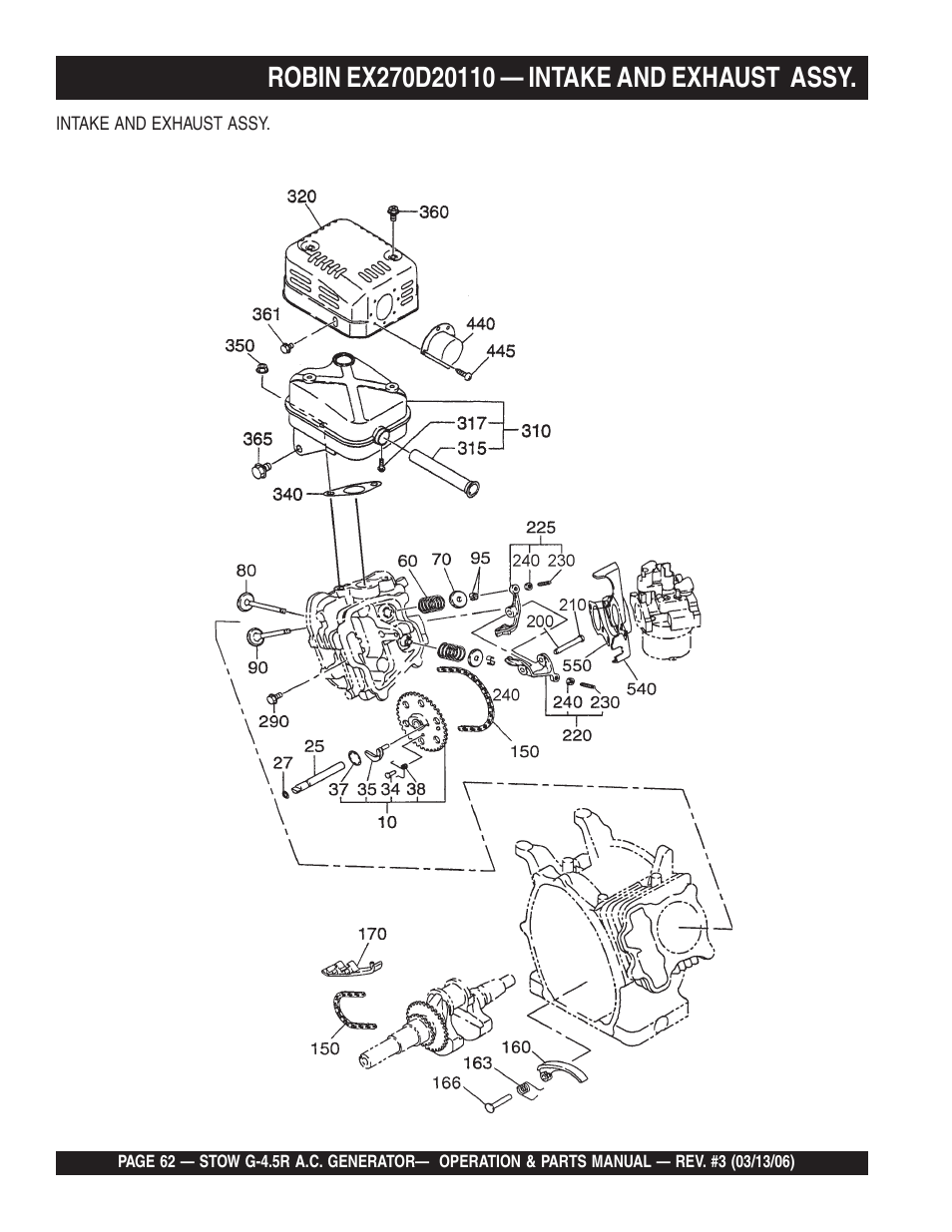 Multiquip G-4.5R User Manual | Page 62 / 76