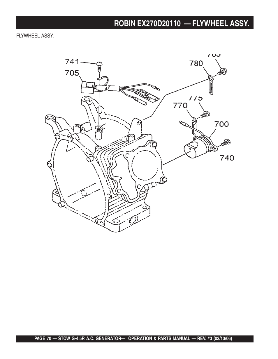 Multiquip G-4.5R User Manual | Page 70 / 76