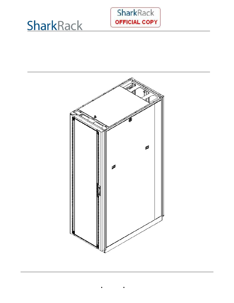 SharkRack 45U User Manual | 46 pages