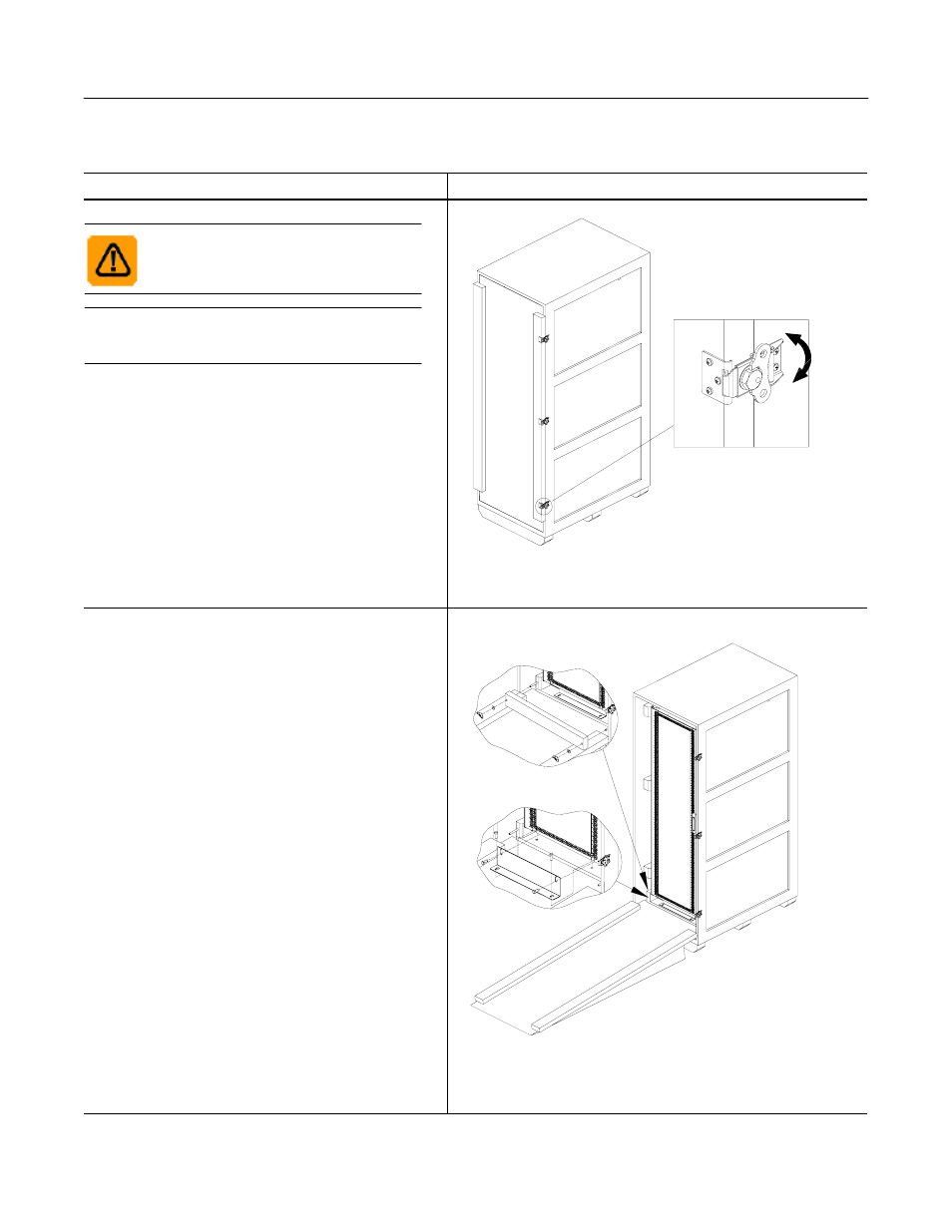 Unpacking instructions- integration packaging, Figure 9, Figure 10 | SharkRack 45U User Manual | Page 12 / 46