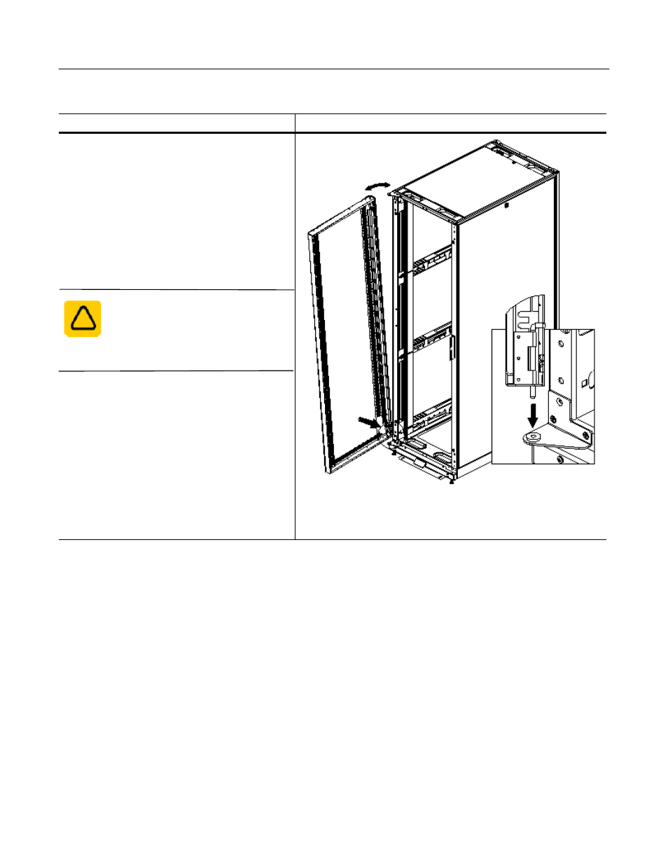 Installing and removing doors (cont.) | SharkRack 45U User Manual | Page 16 / 46