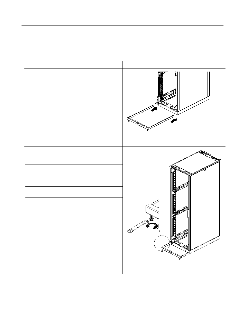 Installing the retractable tip guard, Figure 20, Figure 21 | SharkRack 45U User Manual | Page 22 / 46