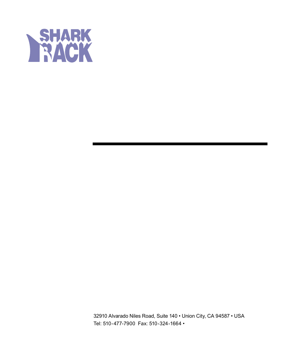 SharkRack KVM-8 User Manual | 44 pages
