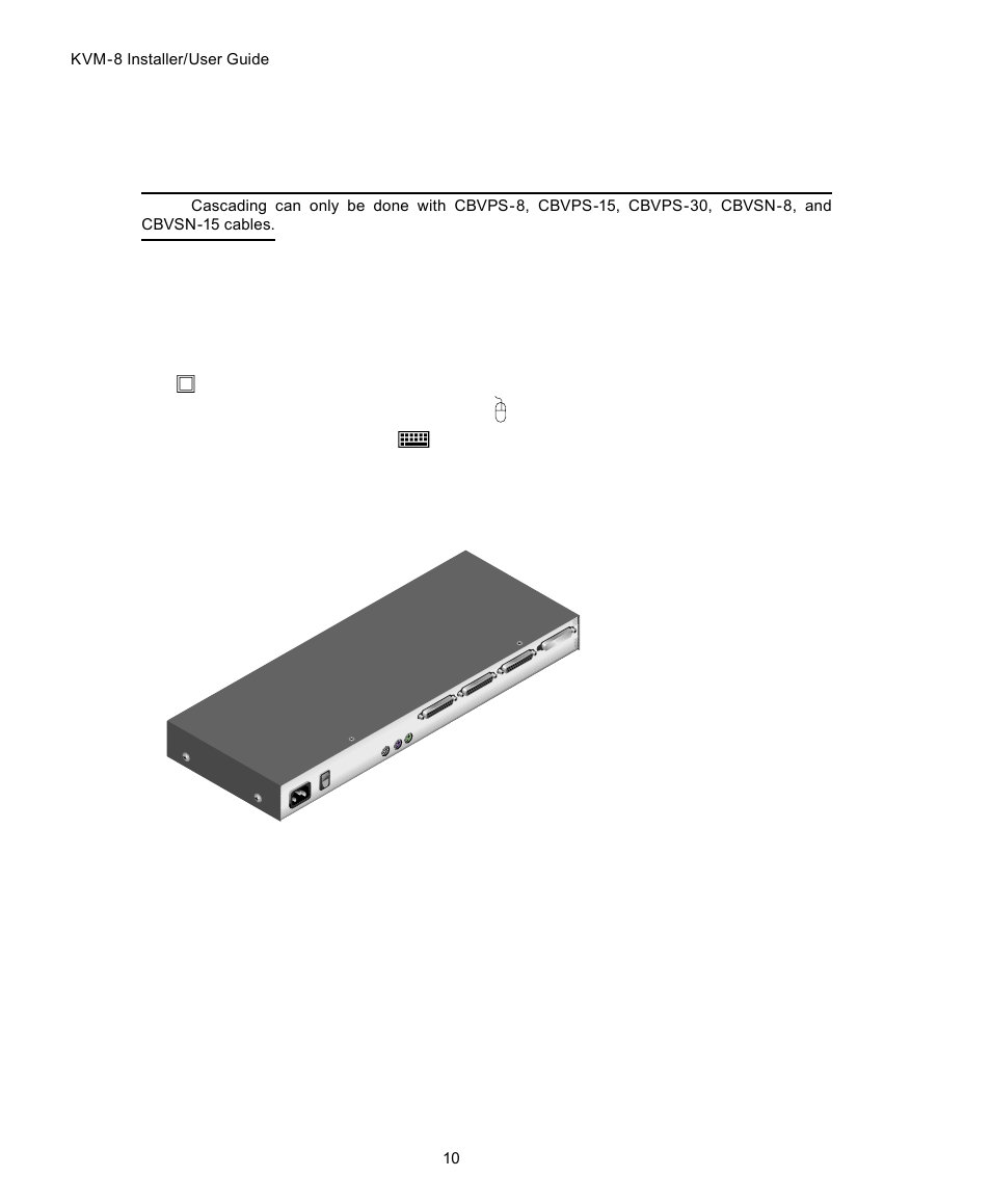 SharkRack KVM-8 User Manual | Page 16 / 44