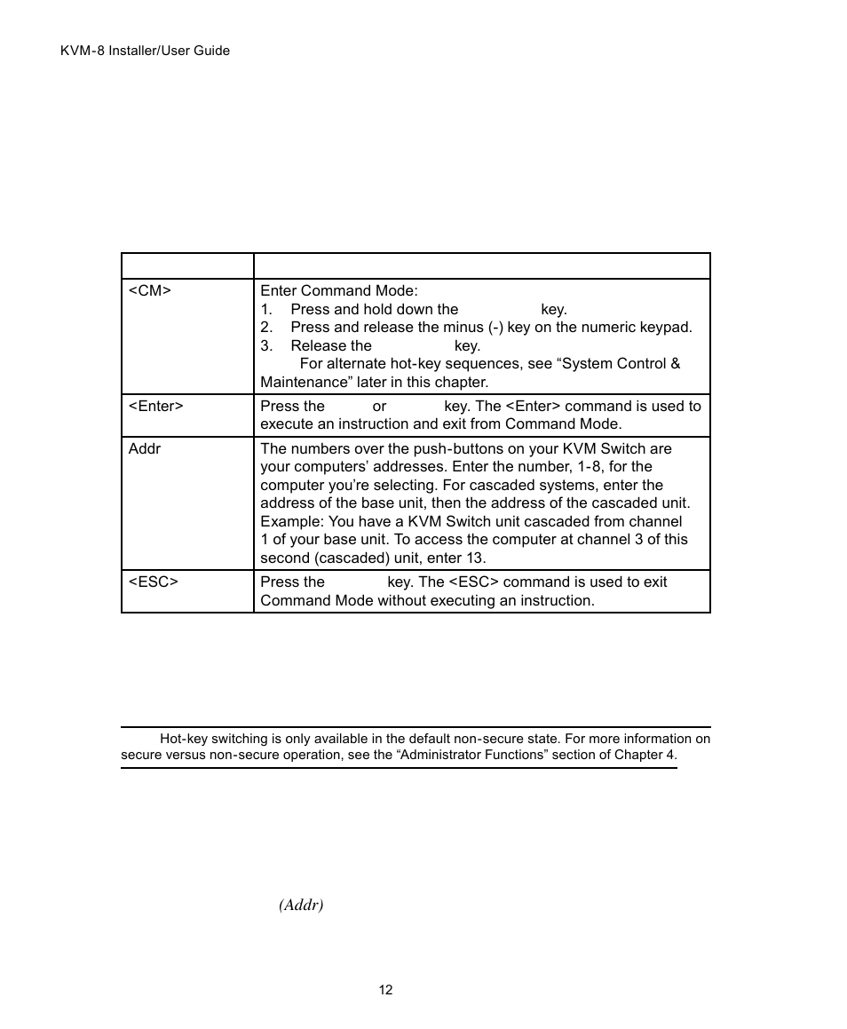 SharkRack KVM-8 User Manual | Page 18 / 44