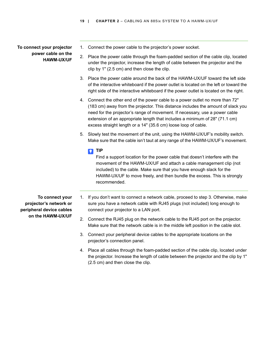 Smart Inventions SMART Height-Adjustable Wall mount HAWM-UX/UF User Manual | Page 23 / 94