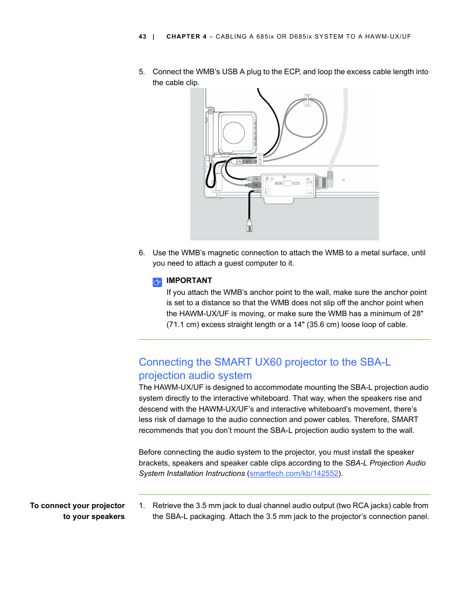 Smart Inventions SMART Height-Adjustable Wall mount HAWM-UX/UF User Manual | Page 49 / 94