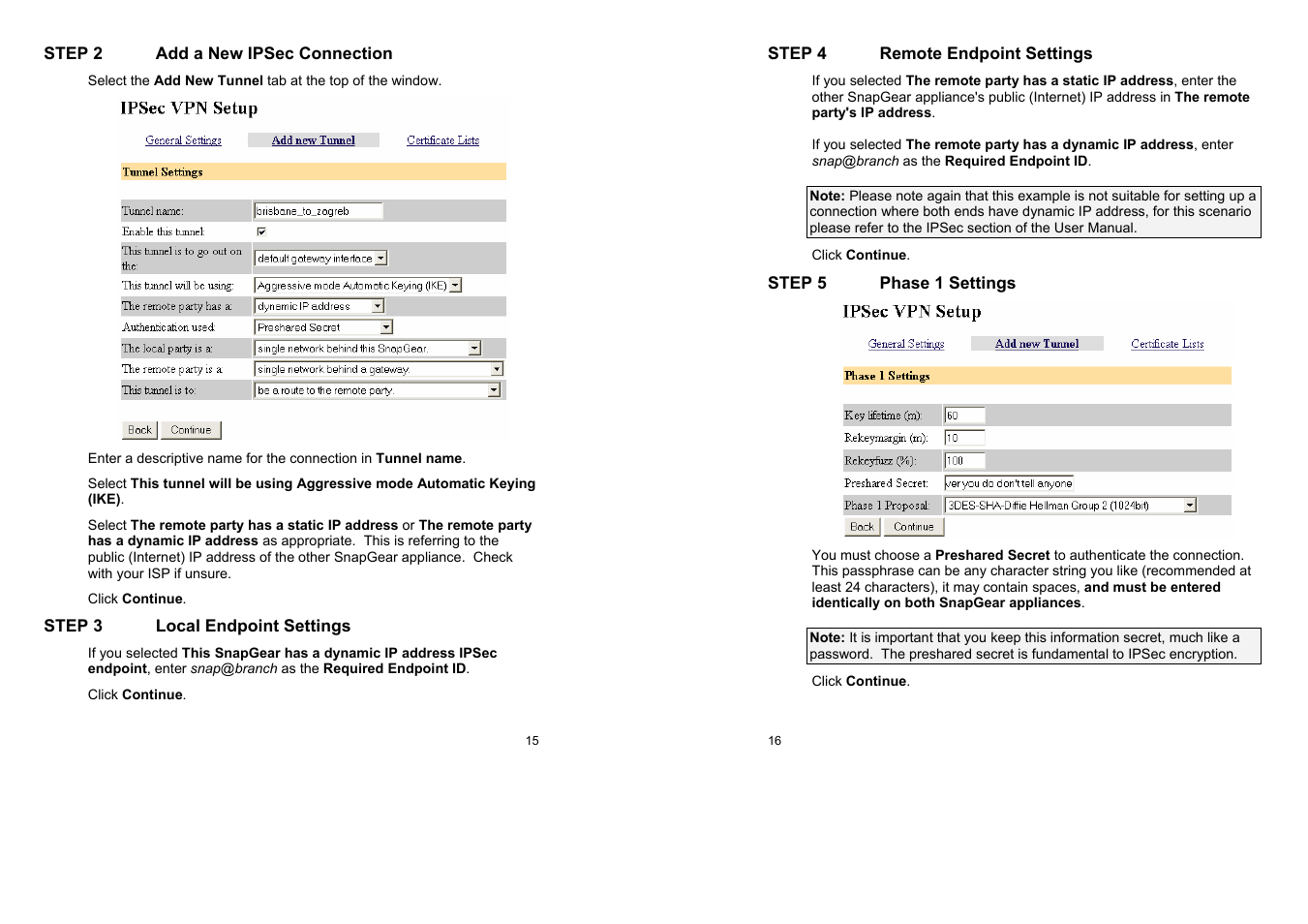 SnapGear SnapGear User Manual | Page 8 / 14