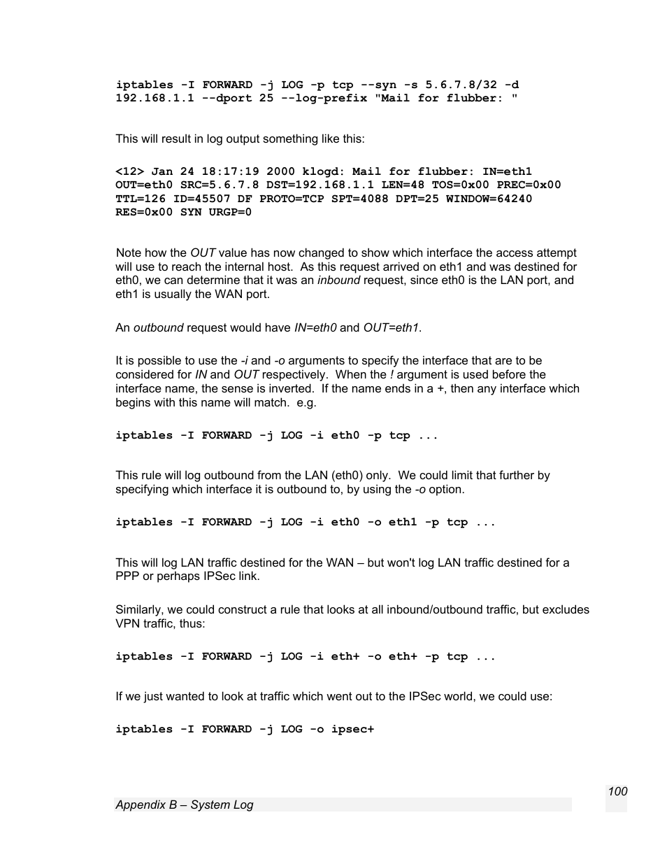 SnapGear 1.7.8 User Manual | Page 103 / 105