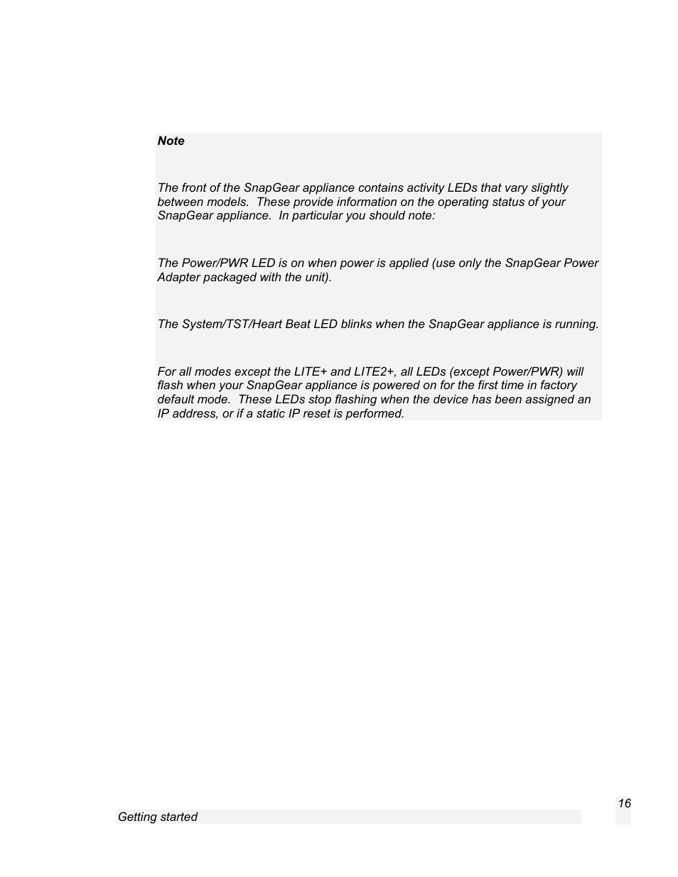 SnapGear 1.7.8 User Manual | Page 19 / 105