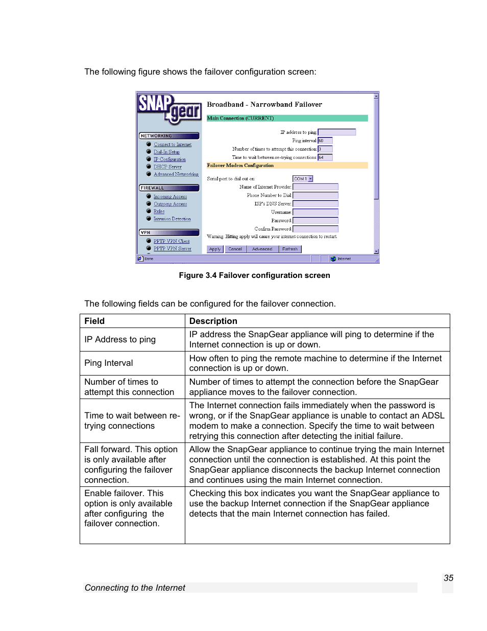 SnapGear 1.7.8 User Manual | Page 38 / 105