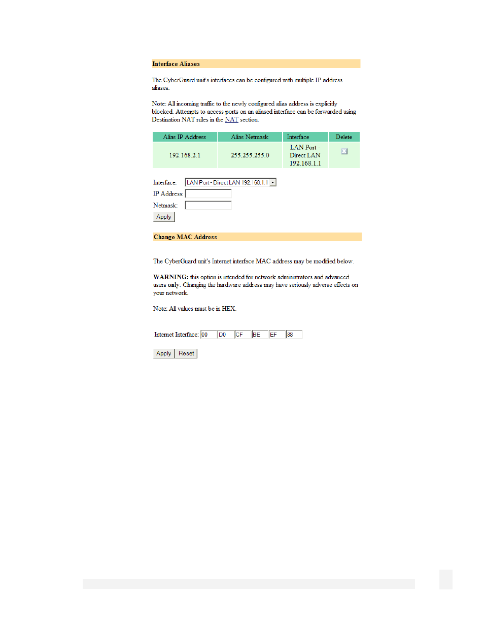 SnapGear 2.0.1 User Manual | Page 54 / 189