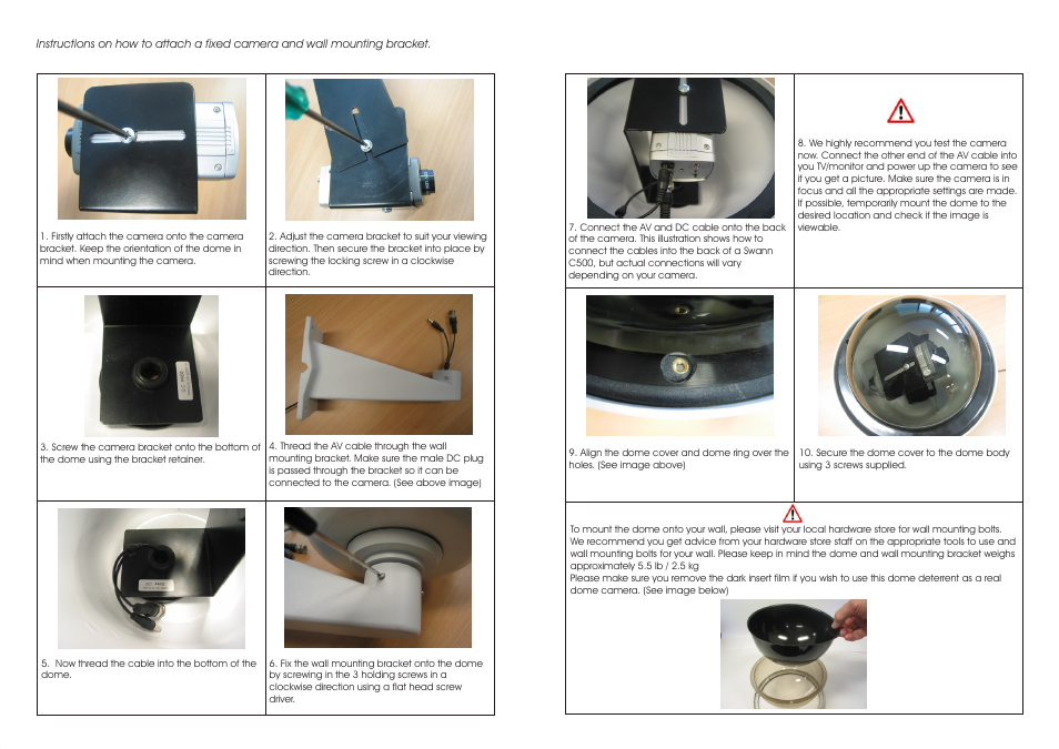 Swann Big Dome Deterrent User Manual | Page 2 / 2