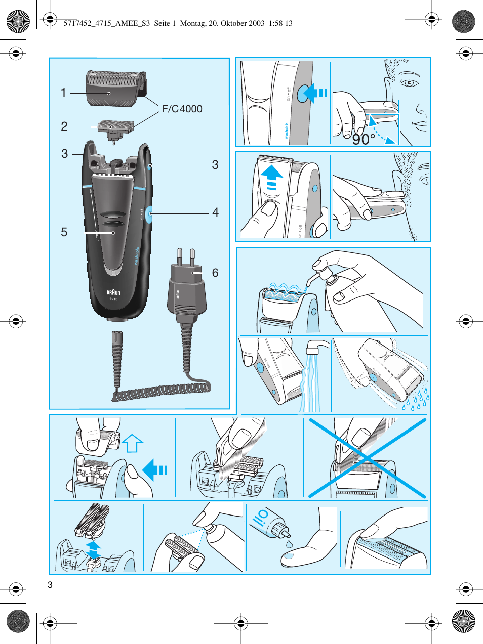F/c4000 | Braun 4715 User Manual | Page 3 / 28