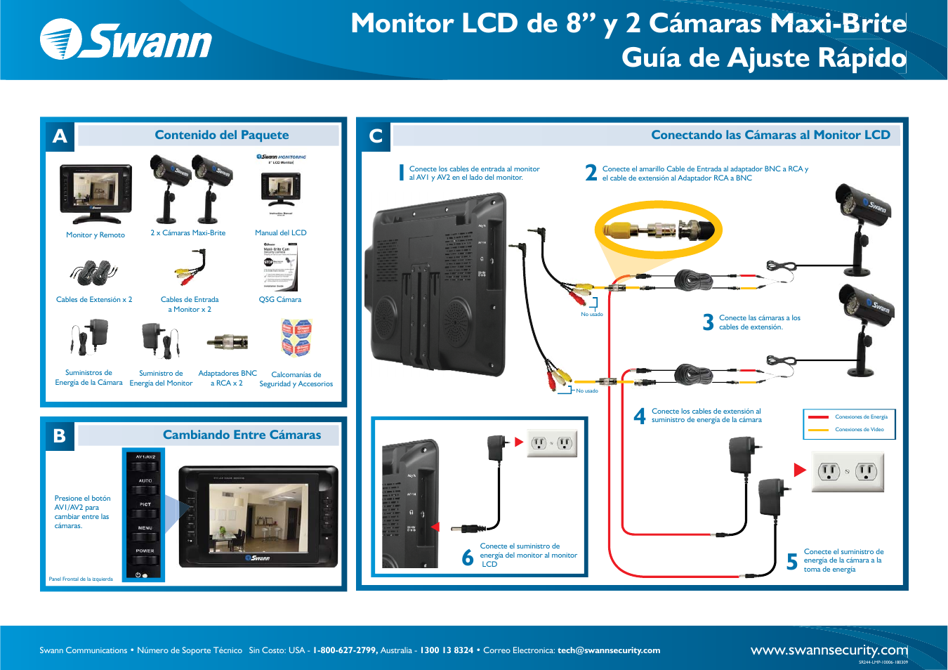 Swann SW244-LMP User Manual | Page 2 / 2