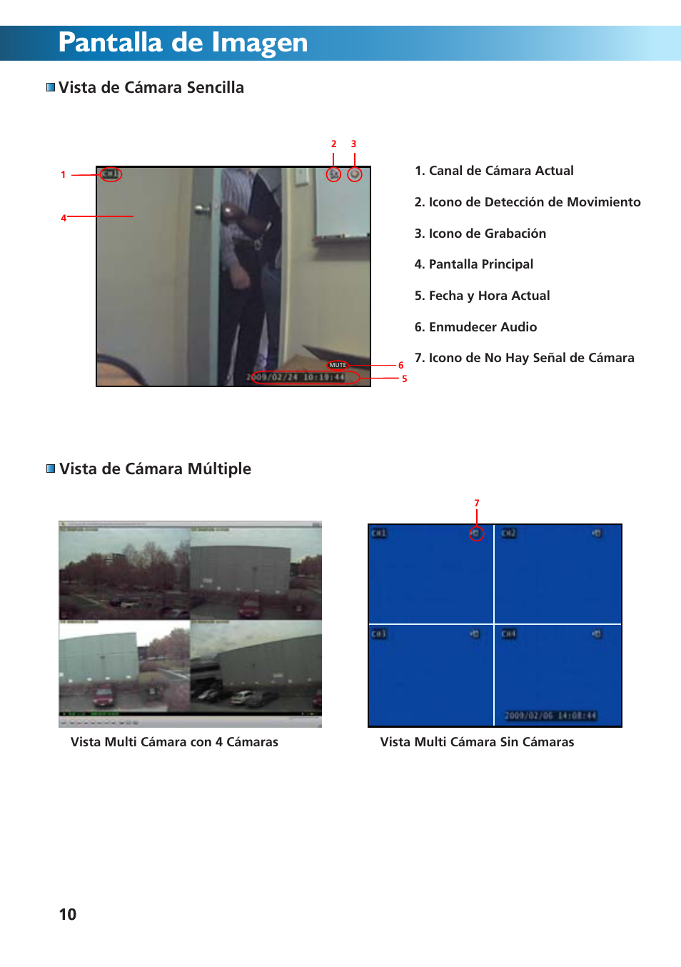 Pantalla de imagen | Swann DVR4-950 User Manual | Page 58 / 72