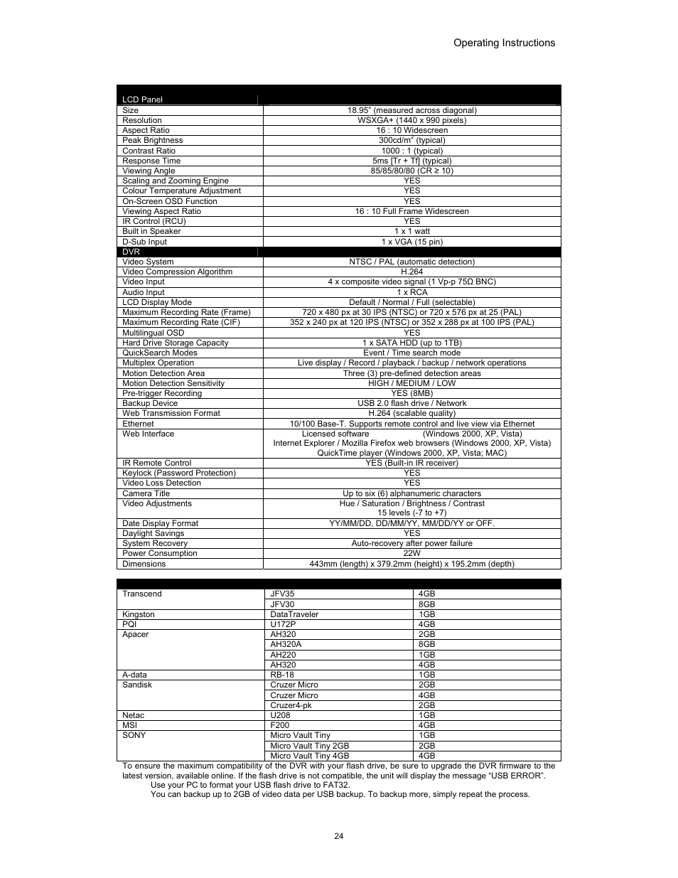 Swann SW349-DA9 User Manual | Page 24 / 27