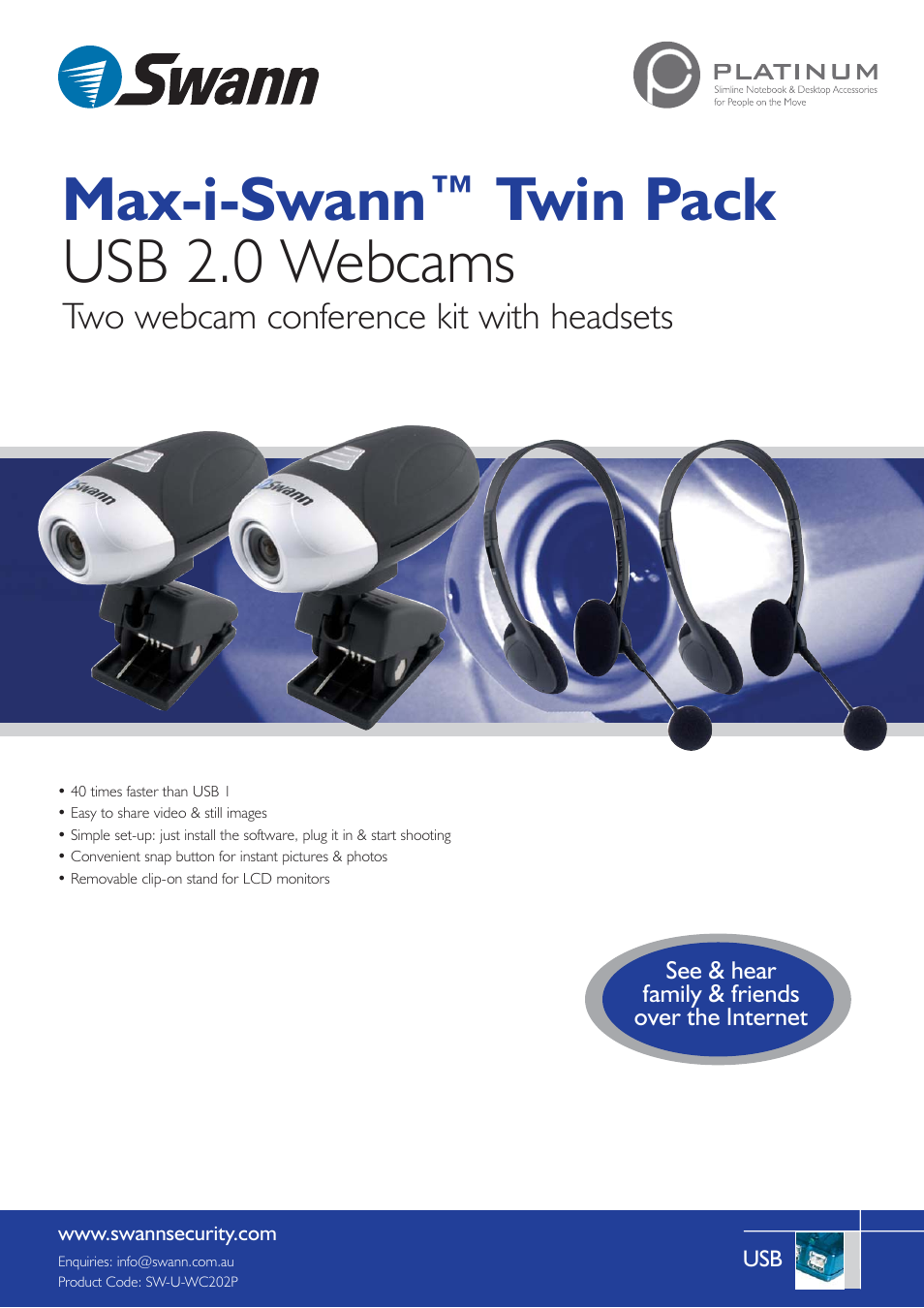 Swann Max-i-Swann User Manual | 2 pages