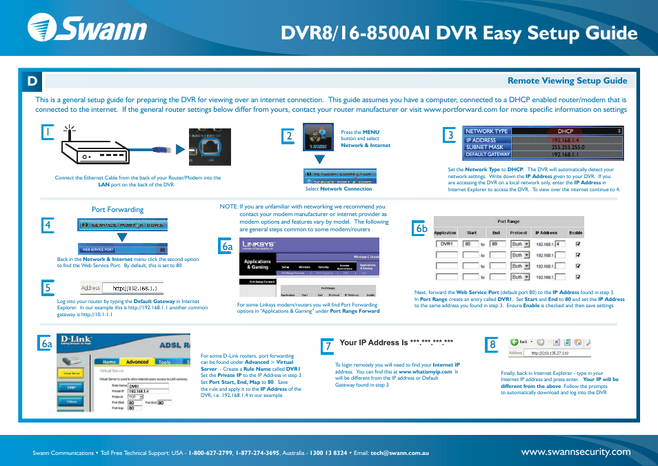 16_channel_ai_dvrs_esg_02 | Swann DVR8/16-8500AI User Manual | Page 2 / 2