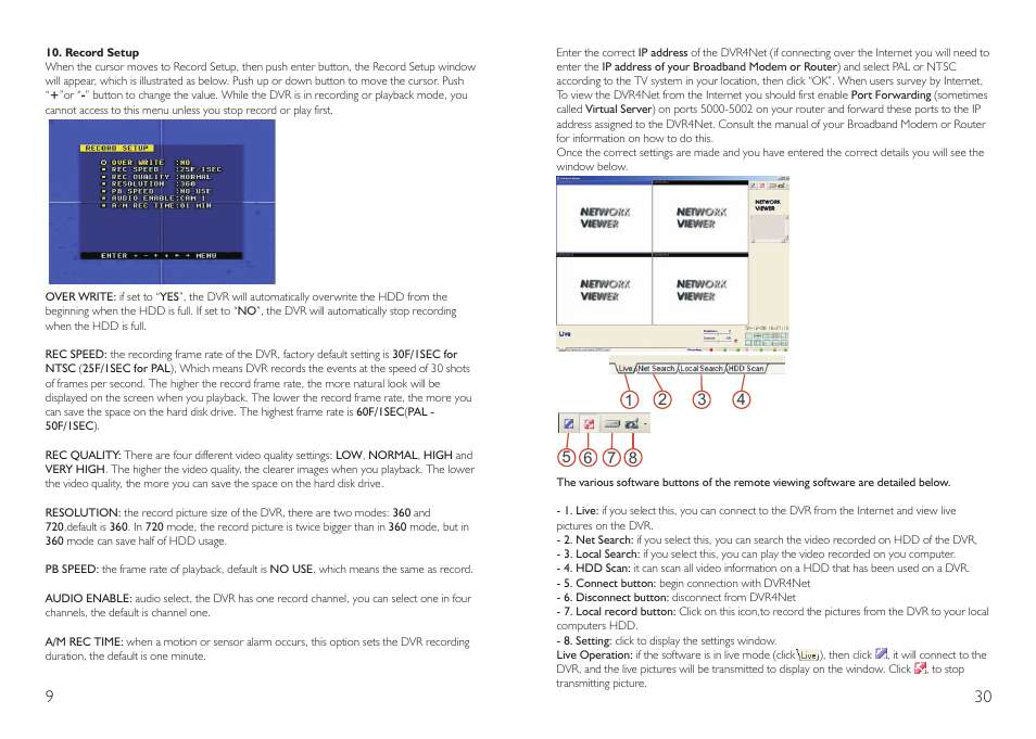 Swann DVR4-NET User Manual | Page 10 / 20