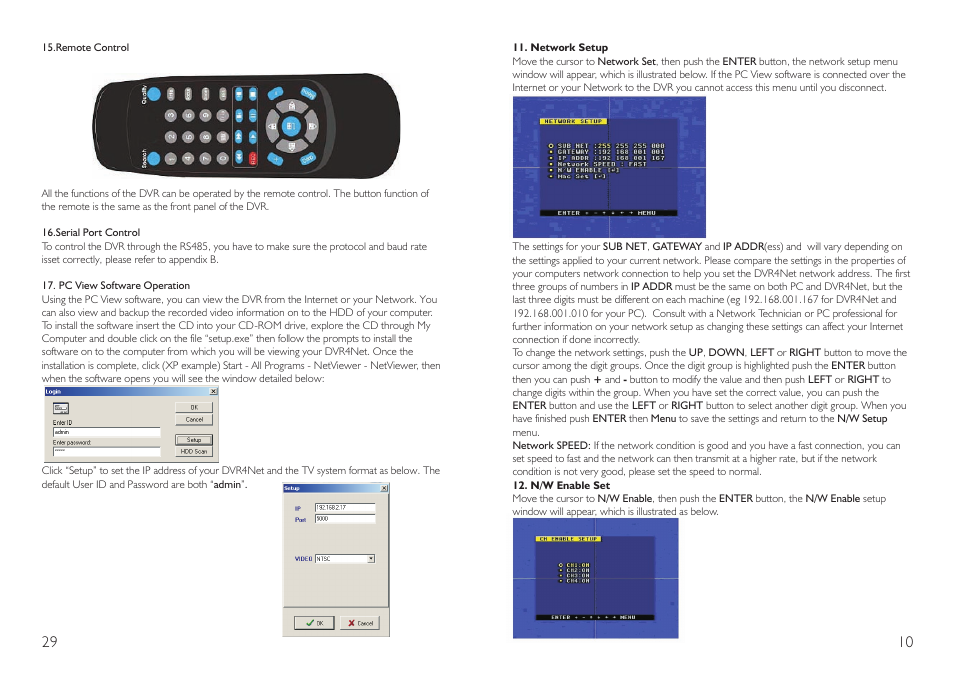 Swann DVR4-NET User Manual | Page 11 / 20